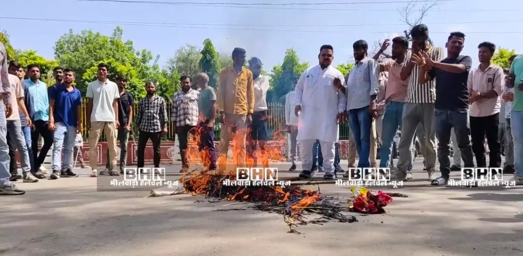 एनएसयूआई का कलेक्ट्रेट पर प्रदर्शन, सीएम का फूंका पुतला, कलेक्टर को सौंपा ज्ञापन एनएसयूआई का कलेक्ट्रेट पर प्रदर्शन, सीएम का फूंका पुतला, कलेक्टर को सौंपा ज्ञापन