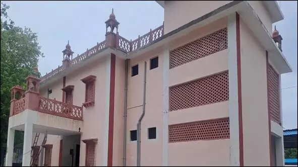 भीलवाड़ा स्टेशन पर अमृत स्टेशन योजना का कार्य तेजी से जारी