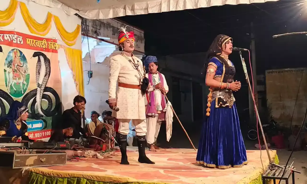 सवाईपुर में वीर तेजा महाराज के मारवाड़ी खेल का चौथा दिन संपन्न