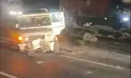 उदयपुर-अहमदाबाद नेशनल हाईवे पर दर्दनाक हादसा: 4 की मौत, कई घायल