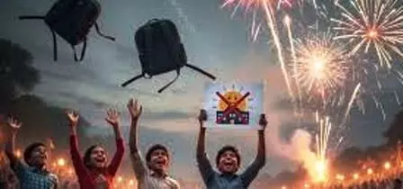 भीलवाड़ा: स्कूलों में दीपावली की धूम, छात्रों की 13 दिन की मौज!