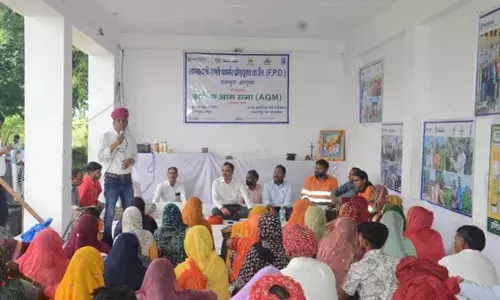 रामपुरा आगुचा की तम्बावती नगरी किसान उत्पादक कंपनी द्वारा वार्षिक आम सभा आयोजित