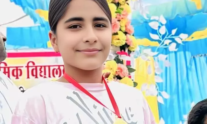 सुवाणा की सुमन  का राज्य स्तर पर  चयन