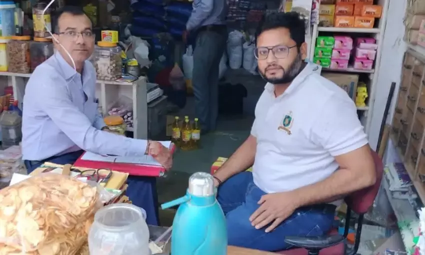 ‘शुद्ध आहार-मिलावट पर वार अभियान’’ दिपावली पर्व पर विशेष अभियान के तहत लिये 5 सेम्पल