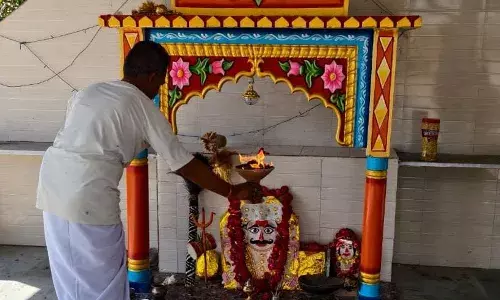 श्री निमड़िया भैरव देव पर कालाष्टमी के अवसर पर महा आरती का आयोजन