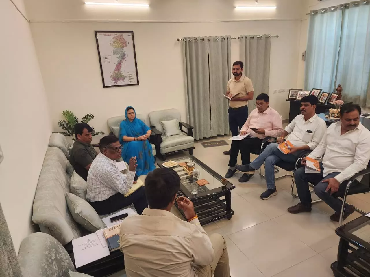 सांसद  महिमा कुमारी मेवाड़ ने ली सांसद खेल महोत्सव की तैयारी बैठक