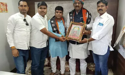 भाजपा ओबीसी मोर्चा प्रदेश अध्यक्ष गेदर का एक दिवसीय चित्तौड़गढ़ प्रवास