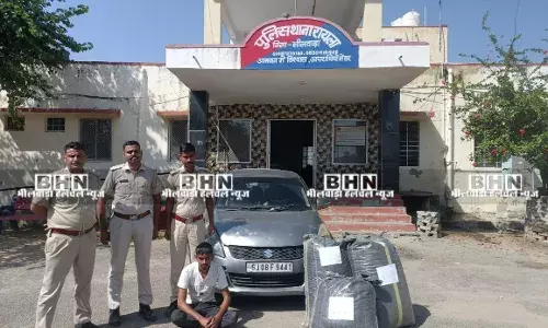 रायला पुलिस की बड़ी कार्रवाई : 60.360 किलोग्राम डोडा पोस्त बरामद, एक तस्कर गिरफ्तार, दूसरा फरार