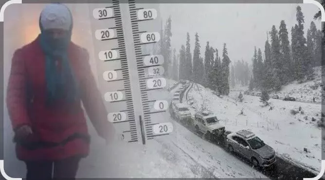 इस बार पड़ेगी ज्यादा ठंड: हिमालय का 86% हिस्सा दो महीने पहले ही बर्फ से ढंका, ला नीना करेगा ठंड दोगुनी इस बार पड़ेगी ज्यादा ठंड: हिमालय का 86% हिस्सा दो महीने पहले ही बर्फ से ढंका, ला नीना करेगा ठंड दोगुनी