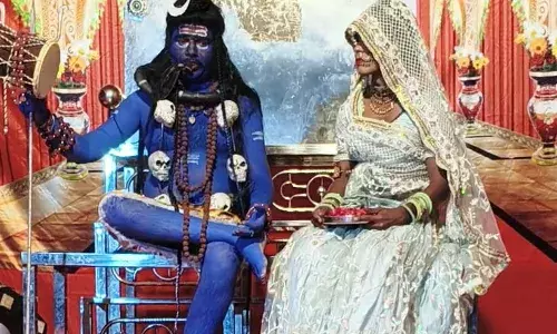 गेगा का खेड़ा में रामलीला का आयोजन , शिव पार्वती संवाद ने दर्शकों का मनमोहा