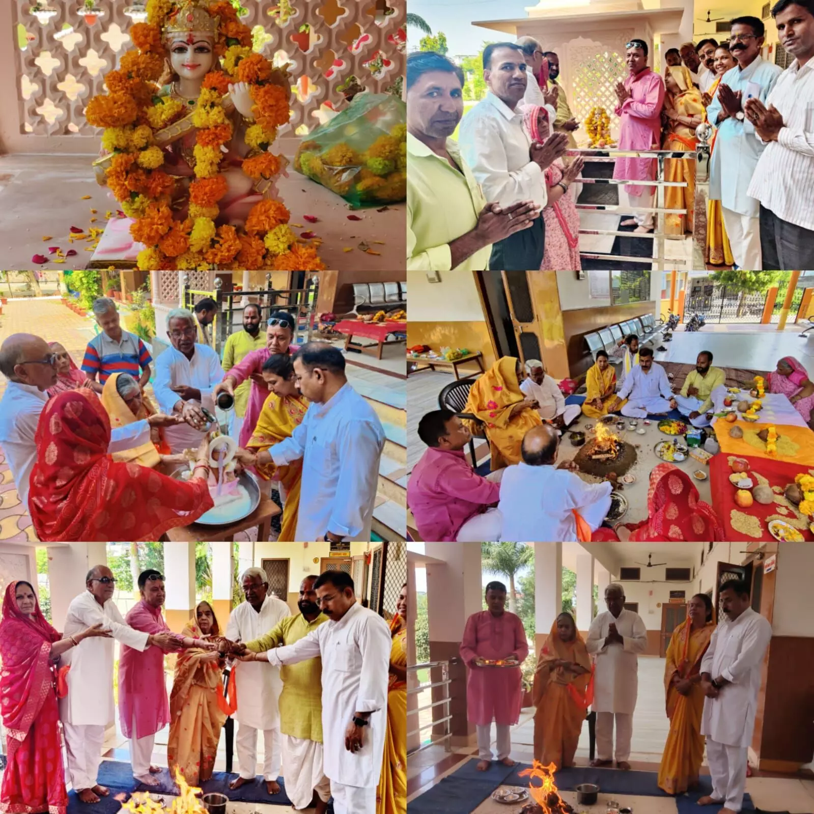 कवियित्री अनुराग बाला पाराशर की स्मृति में सरस्वती मंदिर का निर्माण, विद्यार्थियों के बौद्धिक विकास को समर्पित