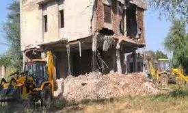आनंदपाल सिंह का टॉर्चर हाउस  ध्वस्त