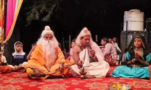 गेगा का खेड़ा में रामलीला का आयोजन राम जन्म की खुशियां मनाई ग्रामीणों ने