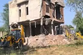 आनंदपाल सिंह का टॉर्चर हाउस  ध्वस्त