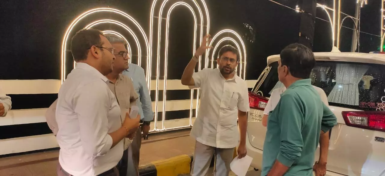 जिला कलक्टर ने किया सिटी राउण्ड, लिया जायजा, दिए निर्देश