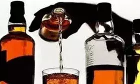 दवाइयों के कार्टून में छिपाकर ले जाई जा रही थी 10 लाख रुपए की अवैध शराब जब्त