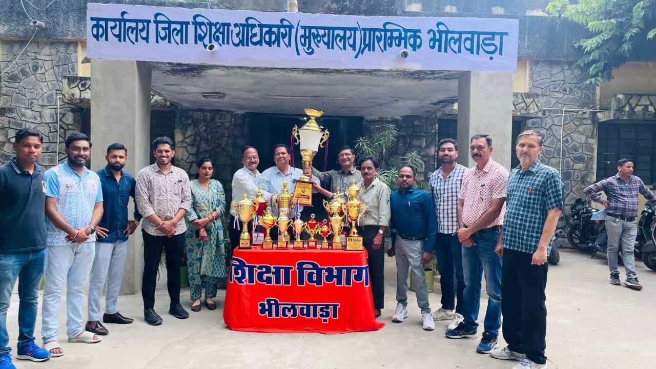 69वीं राज्य स्तरीय क्रीड़ा प्रतियोगिताओं में भीलवाड़ा जिले का उत्कृष्ट प्रदर्शन