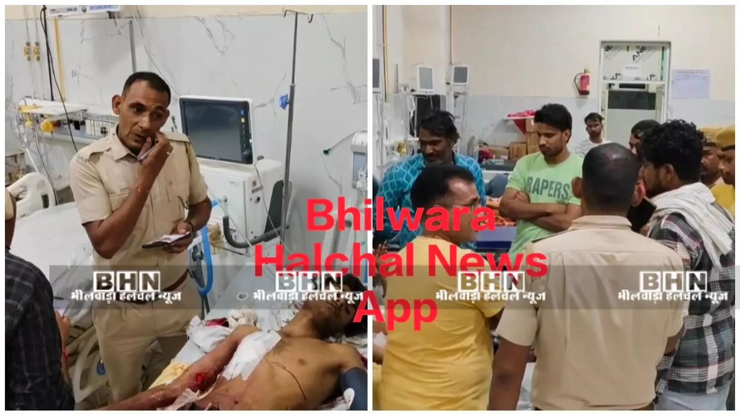 किशोर पर हुआ हमला, गंभीर घायल,उदयपुर भेजा, हमलावर डिटेन,फैली दहशत