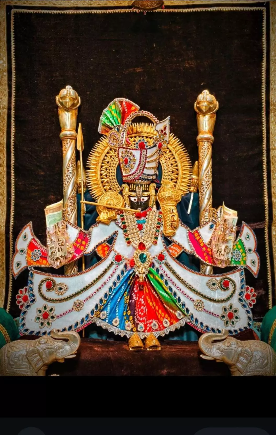 जय श्री कोटड़ी श्याम दरबार आज मंगला श्रृंगार आरती के दर्शन दिनांक    19-10-2025