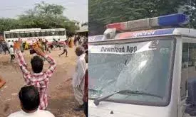 भरतपुर में बवाल: जाम खुलवाने पहुंची पुलिस पर पथराव, सीओ सहित कई पुलिसकर्मी घायल — 3 गाड़ियां क्षतिग्रस्त