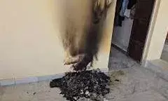 दीपावली की रात मार्बल फैक्ट्री में पैराशूट के साथ बम गिरा, सुरक्षा एजेंसियों में हड़कंप