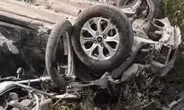 चित्तौड़गढ़ में तेज रफ्तार कार ने बाइक को मारी टक्कर, एक युवक की मौत, दो गंभीर घायल