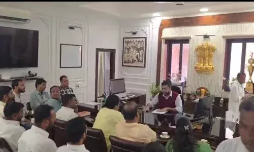 भाजपा ने कलेक्टर को सौंपी शिकायत, भूखंड आवंटन प्रक्रिया रोकने की मांग