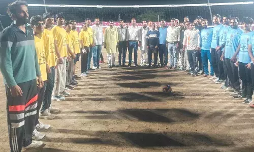 पुर वॉलीबॉल प्रीमियर लीग सीजन-02 का भव्य शुभारंभ*