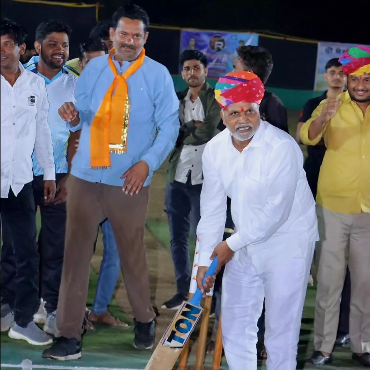 KPL सैंक्शन 17 डे-नाइट क्रिकेट प्रतियोगिता का शुभारंभ