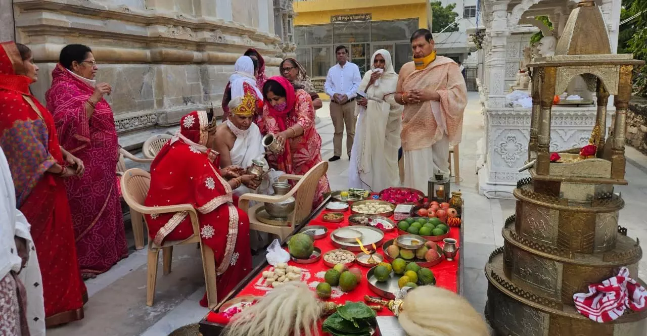 11 नवम्बर को होगी आदिनाथ भगवान के पगलिया की प्राण प्रतिष्ठा