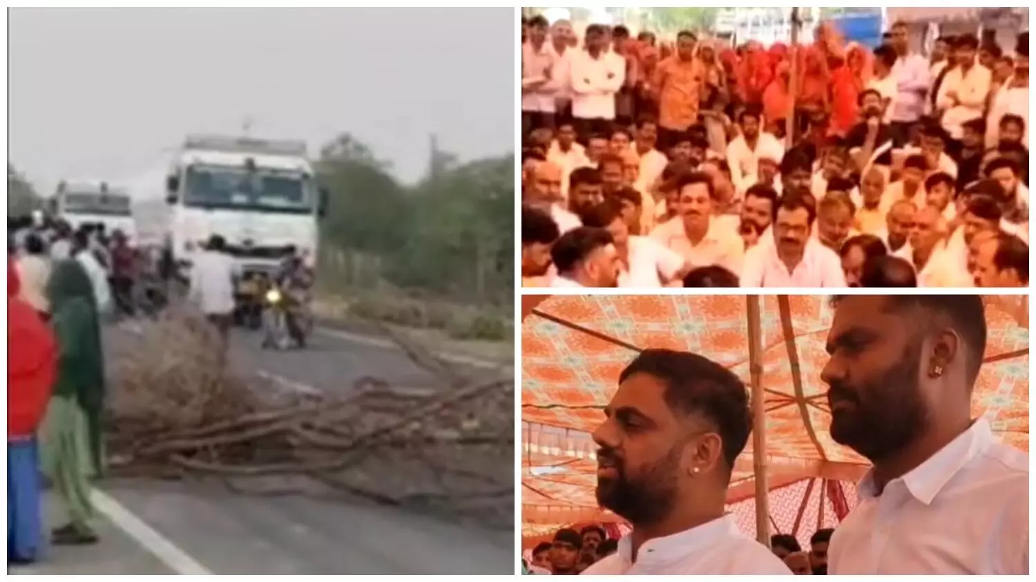 परिजन धरने पर बैठ़ेे, नौकरी, मुआवजा व गिरफ्तारी की मांग परिजन धरने पर बैठ़ेे, नौकरी, मुआवजा व गिरफ्तारी की मांग