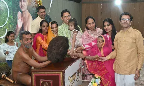 श्री महावीर दिगम्बर जैन सेवा समिति ने मुनि अनुपम सागर को वात्सल्य दिवाकर की पदवी से अलंकृत किया