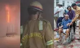 लखनऊ के रेलवे अस्पताल में लगी आग से मची अफरा-तफरी, मरीजों को समय रहते सुरक्षित निकाला गया