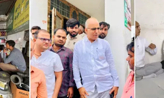 मंत्री चौधरी ने देवरिया में शोक बैठक पर पुष्पांजलि अर्पित की