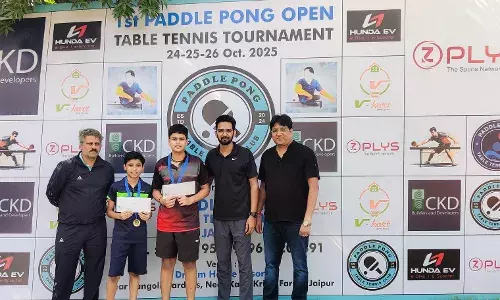 टेबल टेनिस में नीरज व विध्यांश को कास्य पदक