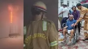 लखनऊ के रेलवे अस्पताल में लगी आग से मची अफरा-तफरी, मरीजों को समय रहते सुरक्षित निकाला गया