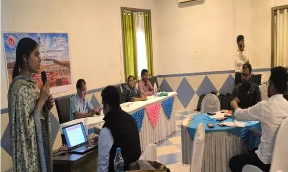 बायो-मेडिकल वेस्ट प्रबंधन कार्यशाला मय प्रशिक्षण का आयोजन