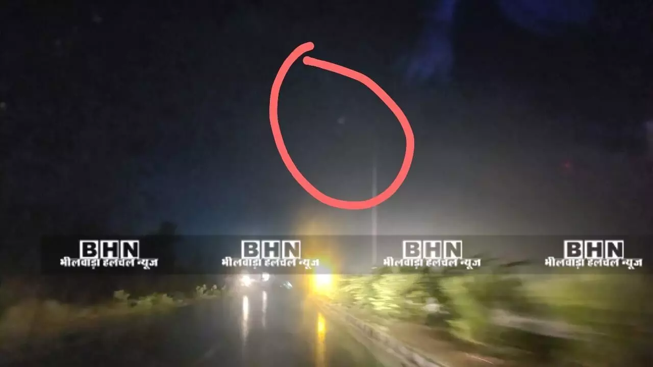 NH-758 पर रोशनी गायब, बंद पड़ी लाइटों से हादसे का खतरा बढ़ा