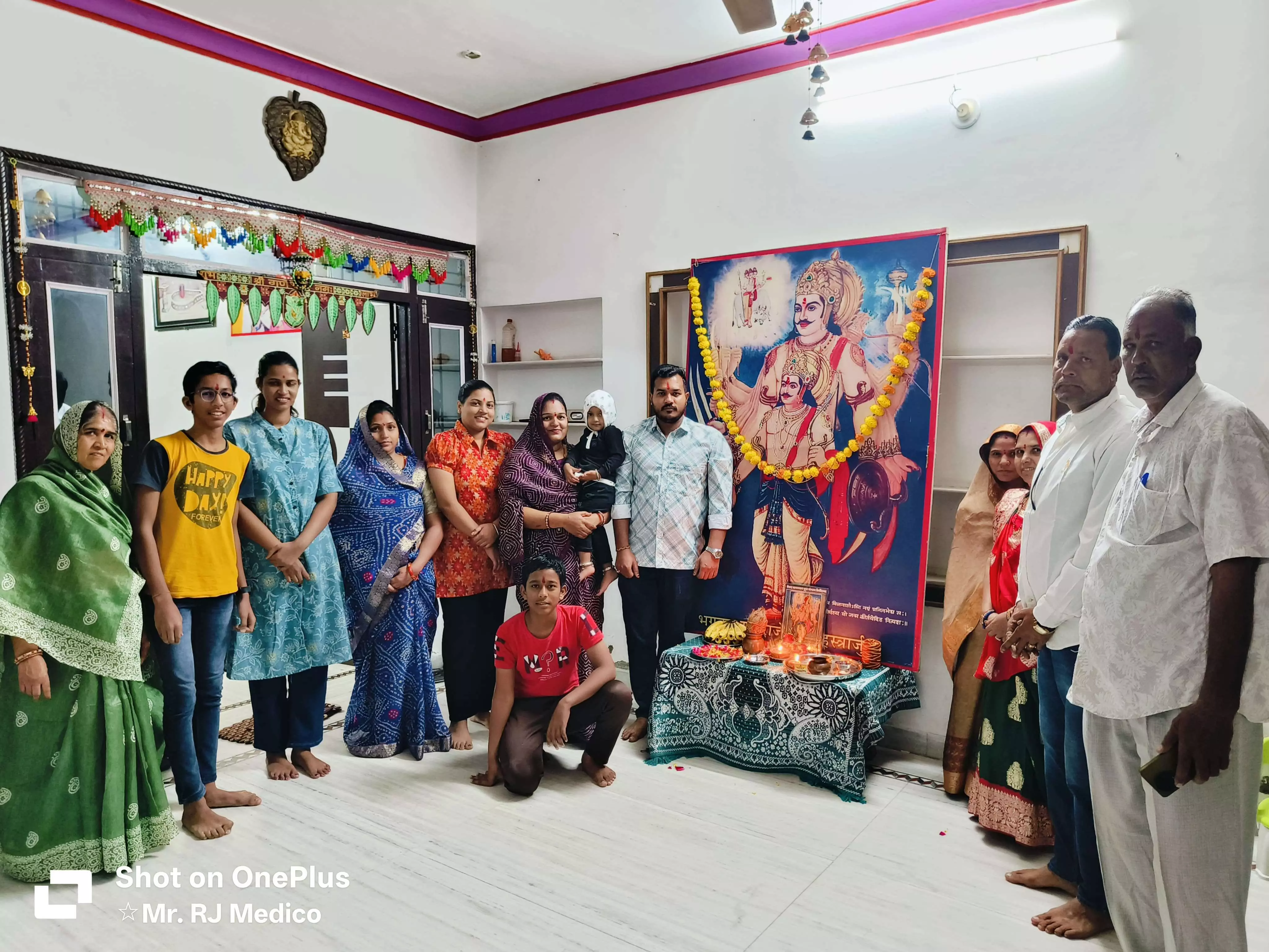 भक्ति और उत्साह के साथ मनाई गई भगवान सहस्त्रबाहु अर्जुन की जयंती