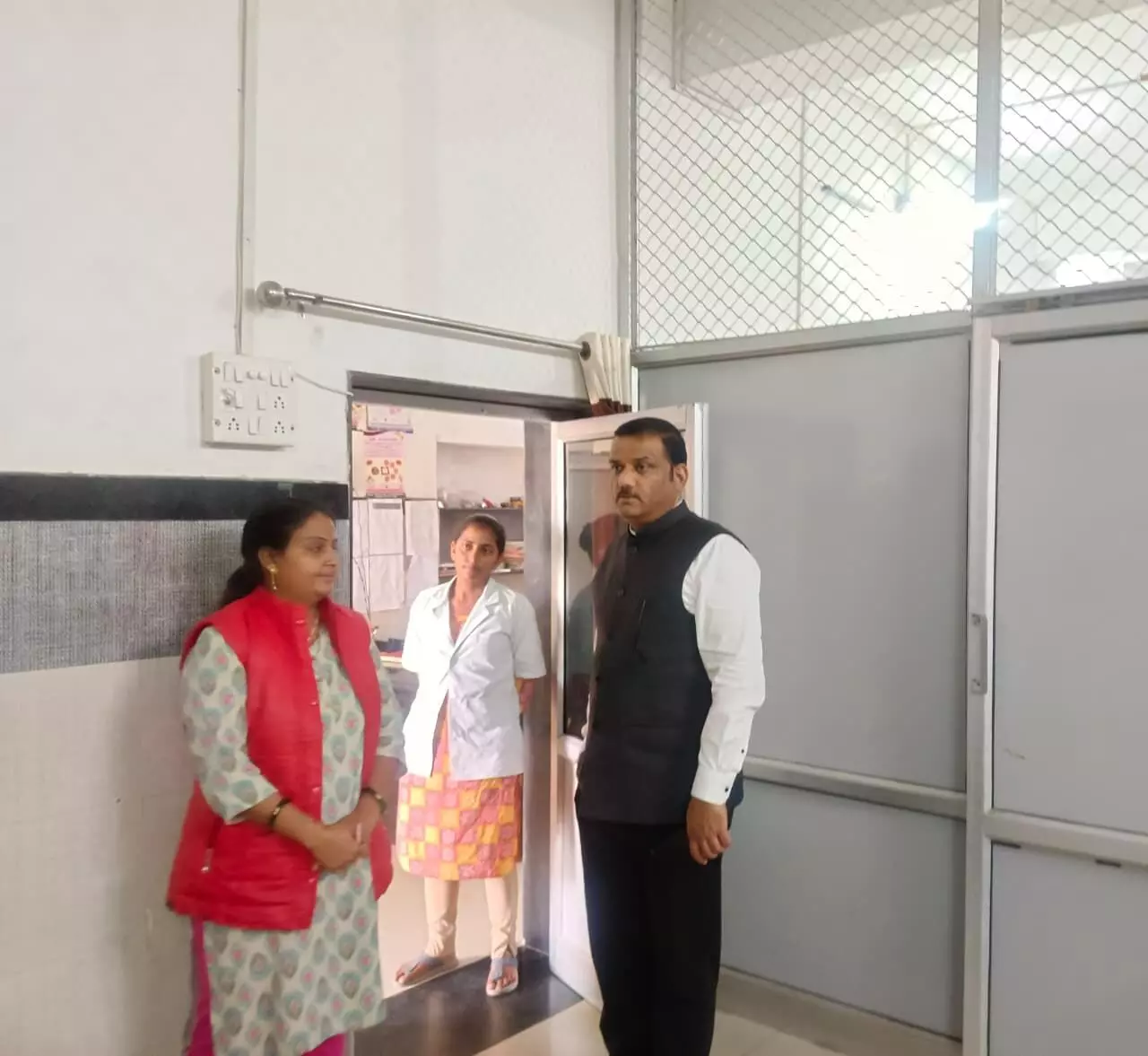 जिला विधिक सेवा प्राधिकरण ने किया निरीक्षण