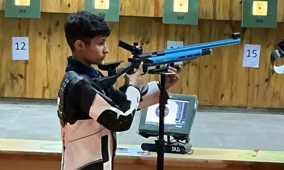 ट्रिगर टाइम शूटिंग क्लब की शक्ति झाला का राष्ट्रीय स्तर पर चयन