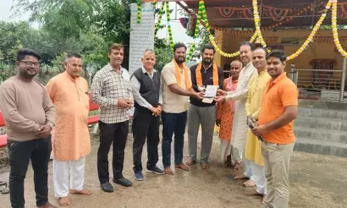 गौमाता की आरती, तिलक व चुनरी ओढ़ाकर की पूजा, गौ सेवकों का हुआ सम्मान