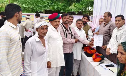 सवाईपुर पंचायत मुख्यालय पर ग्रामीण सेवा शिविर का आयोजन