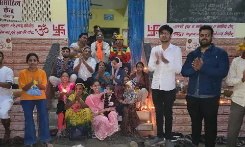 आसाराम बापू को कोर्ट से मिली 6 माह की राहत पर भक्तों ने भीलवाड़ा में मनाया उत्सव