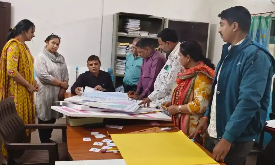 चित्तौड़गढ़ में बहुभाषी शिक्षण हेतु सामग्री निर्माण कार्यशाला आयोजित