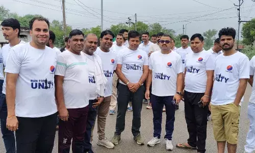 गंगापुर में रन फॉर यूनिटी मैराथन के साथ मनाया गया राष्ट्रीय एकता दिवस