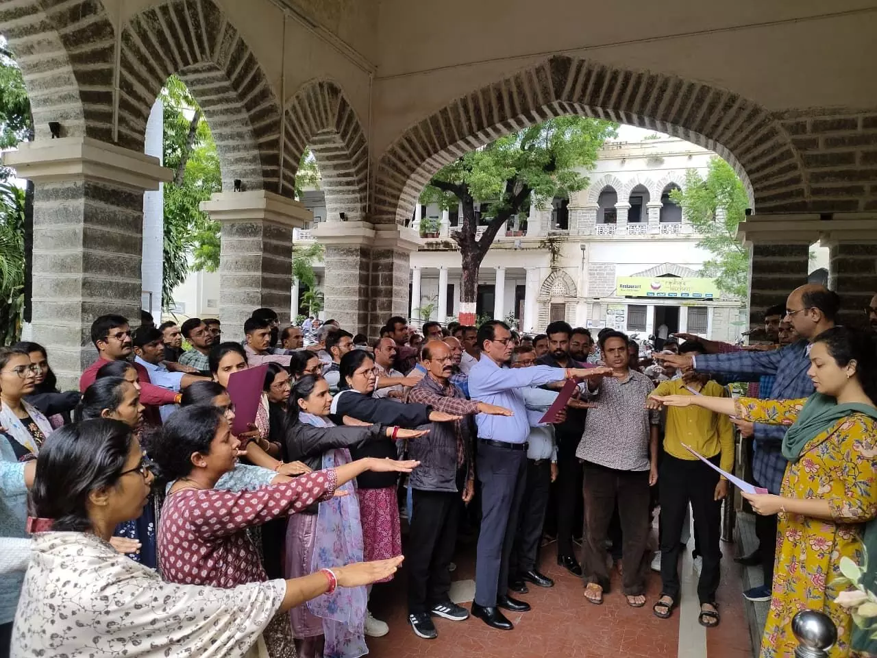 राष्ट्रीय एकता दिवस पर सरदार पटेल को श्रद्धांजलि, जिलेभर में विविध आयोजन