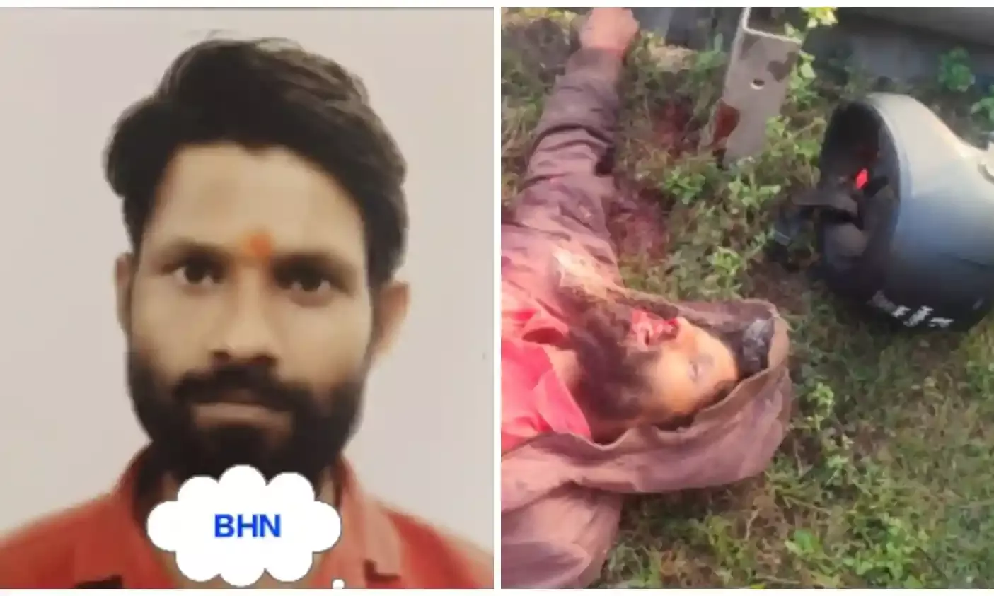 बाइक सवार युवक की मौत,तीन बच्चों का था पिता, फैक्ट्री में मजदूरी करने जा रहा था