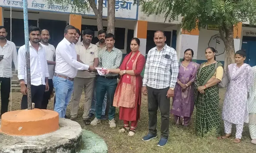 मेजबान लसाड़िया ने जीता छात्रा वर्ग कबड्डी प्रतियोगिता