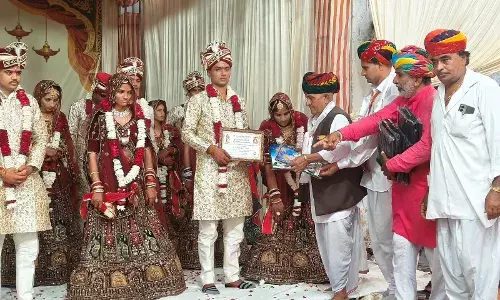 30 जोड़े बने एक-दूजे के हमसफर, सादगी से रचा इतिहास